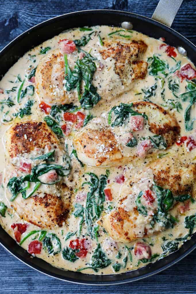 Chicken Florentine Date Night Dinner Recipe Mantitlement