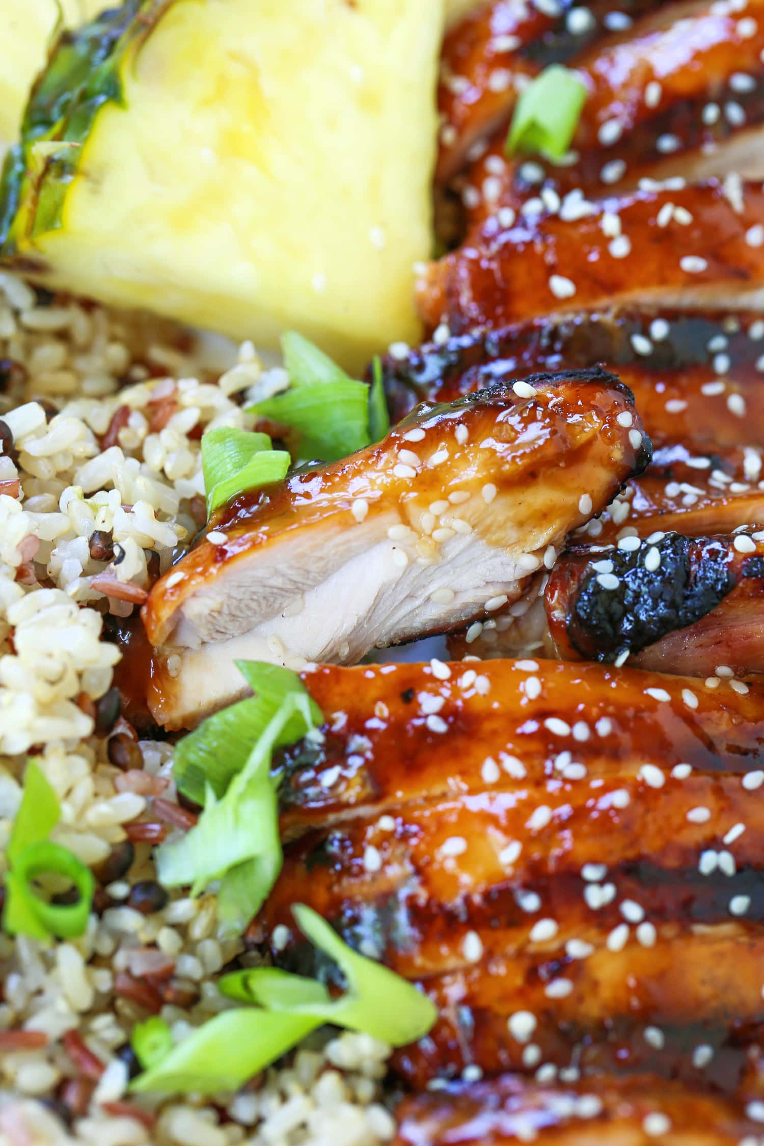 Grilled Teriyaki Chicken Thighs