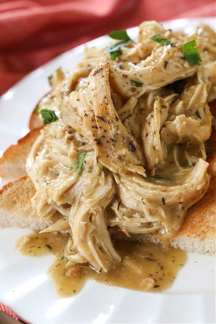 slow cooker chicken recipe with gravy