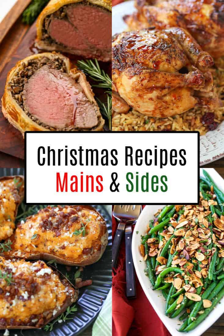 Christmas recipes for menu planning