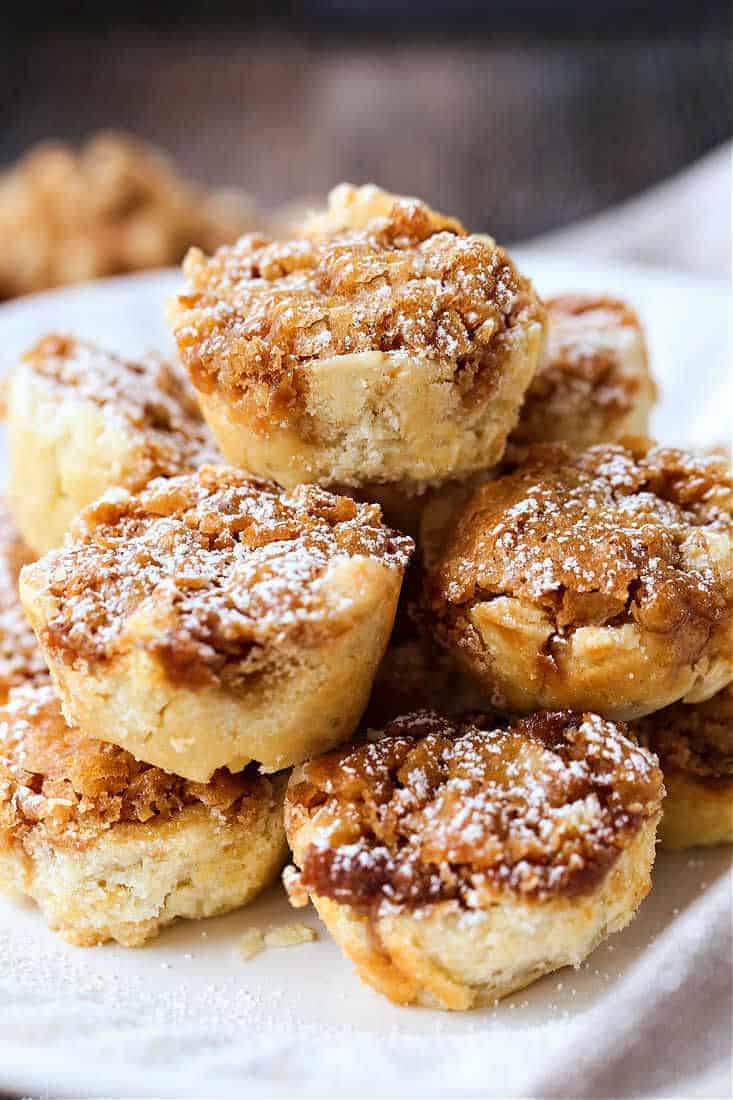 Grandma's cookie recipe made with walnuts and brown sugar