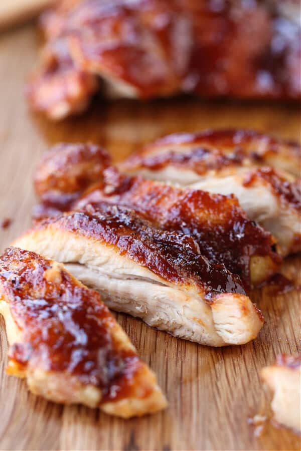 BBQ Boneless Chicken Thighs Mantitlement