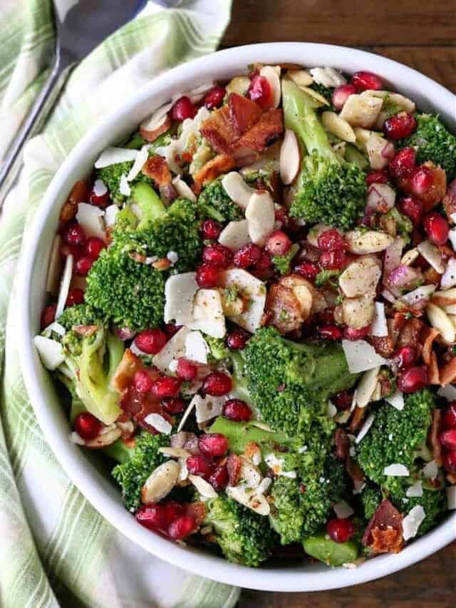 Easy Broccoli Salad Mantitlement