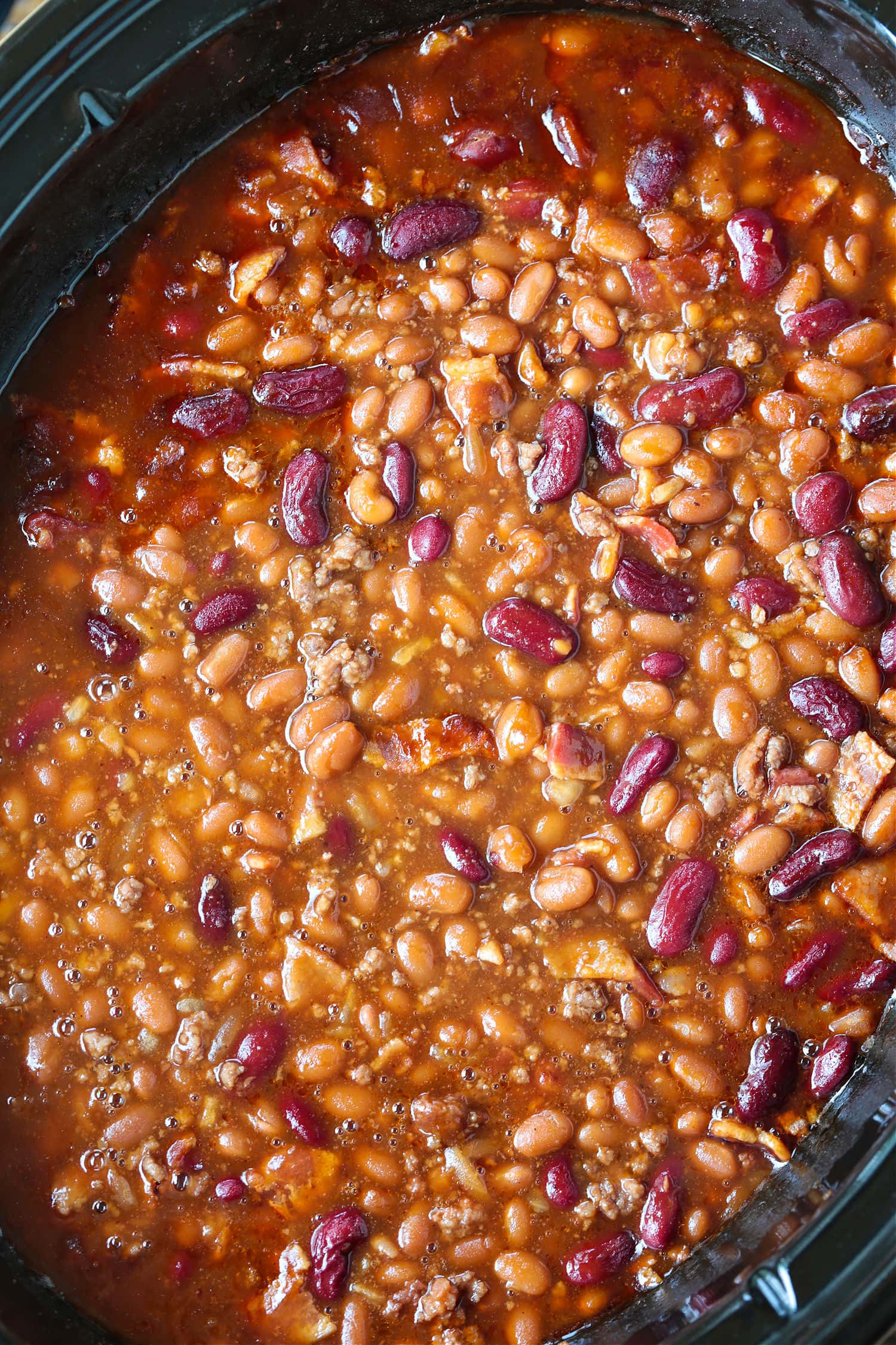 baked bean recipe in a slow cooker