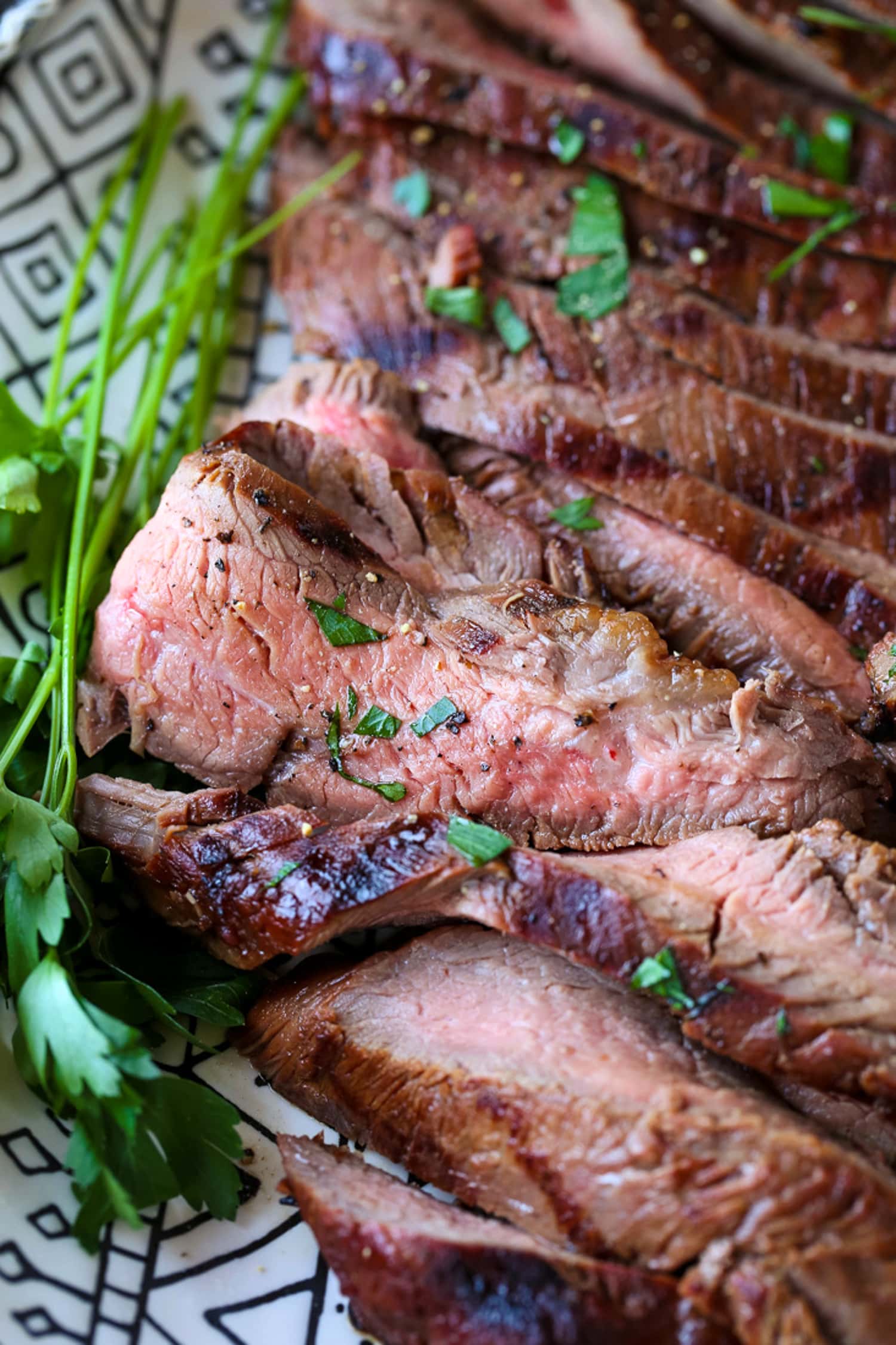 Teriyaki Marinated Flank Steak