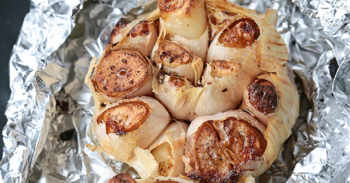 Air Fryer Roasted Garlic Mantitlement