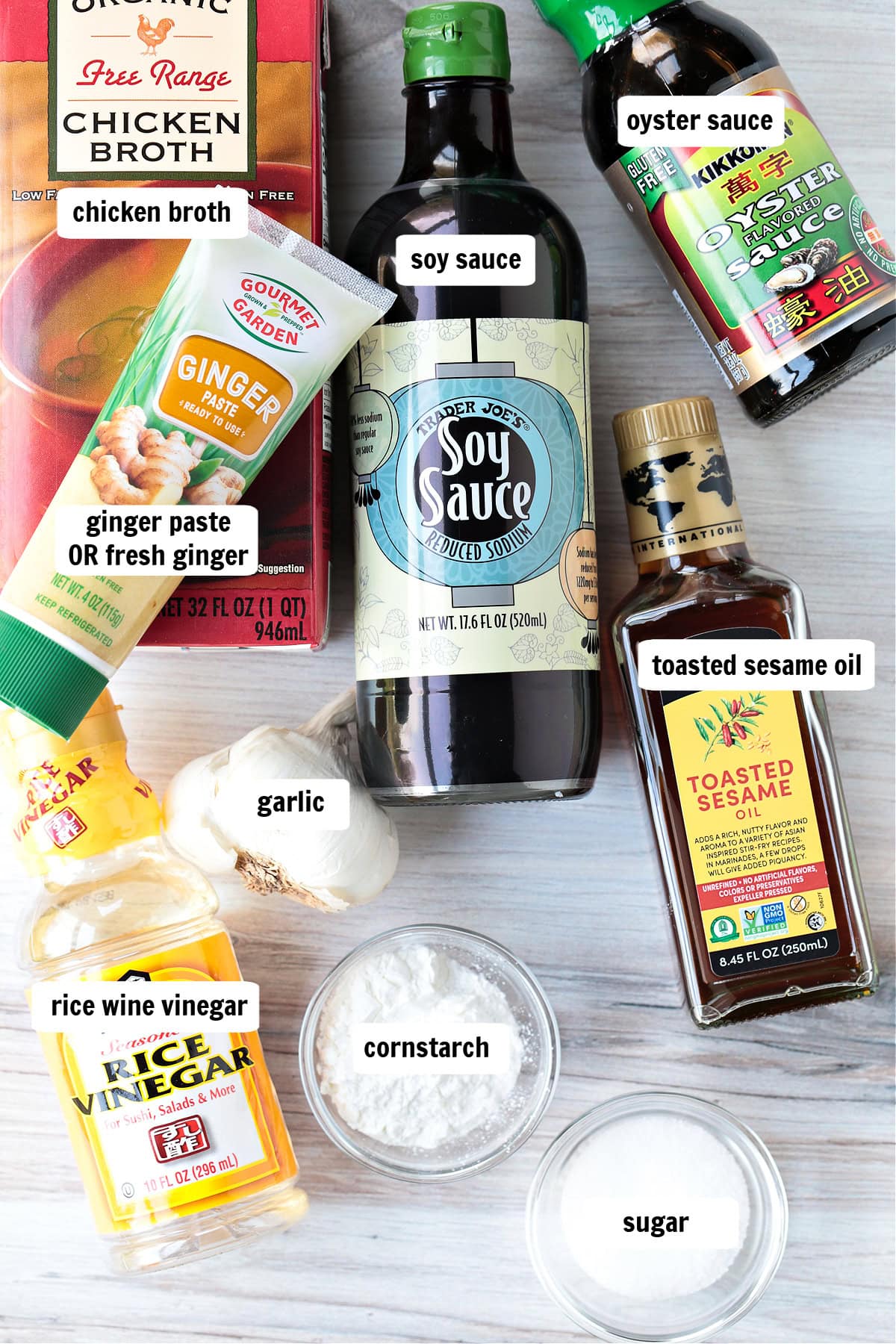 Our Homemade Stir Fry Sauce is ready in seconds! Use this bright and flavorful sauce in your favorite stir fry recipes and so much more. ingredients for making stir fry sauce