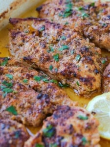 baked chicken breasts with greek marinade