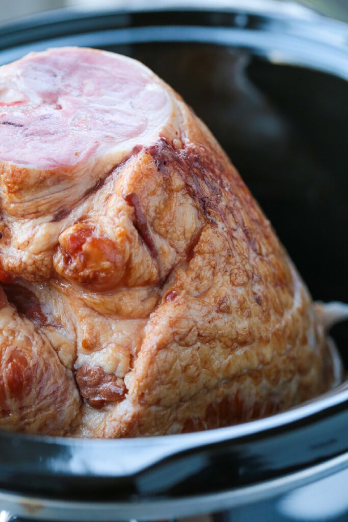 spiral ham in a slow cooker
