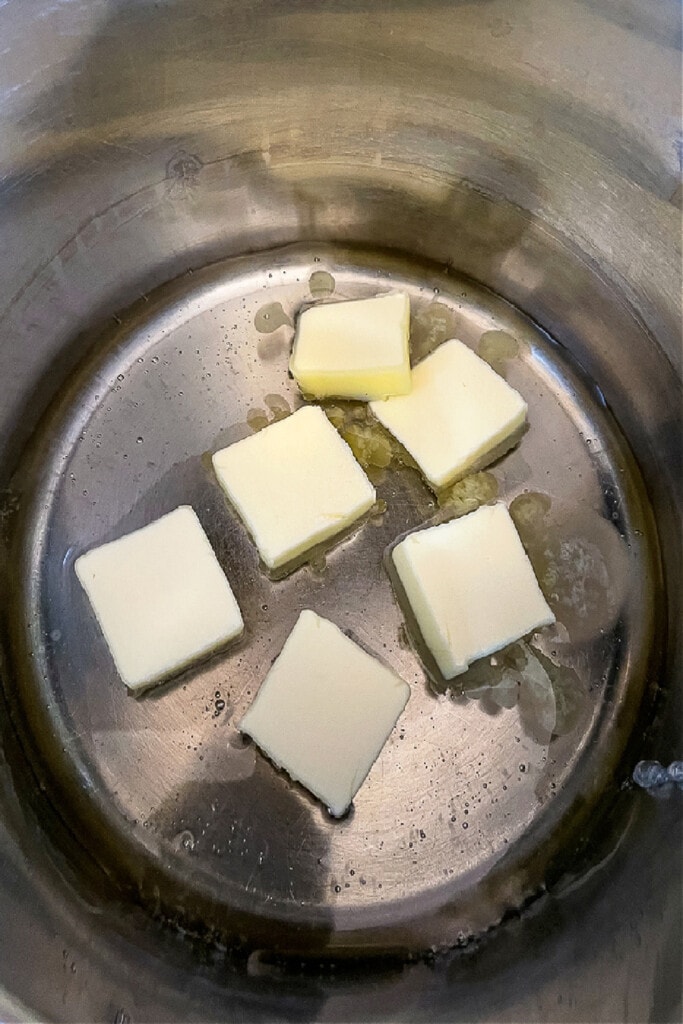 butter and corn syrup for pouring over popcorn balls
