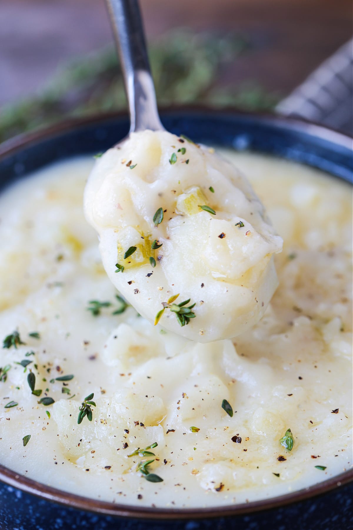 Simple Old Fashioned Potato Soup - The Quick Journey