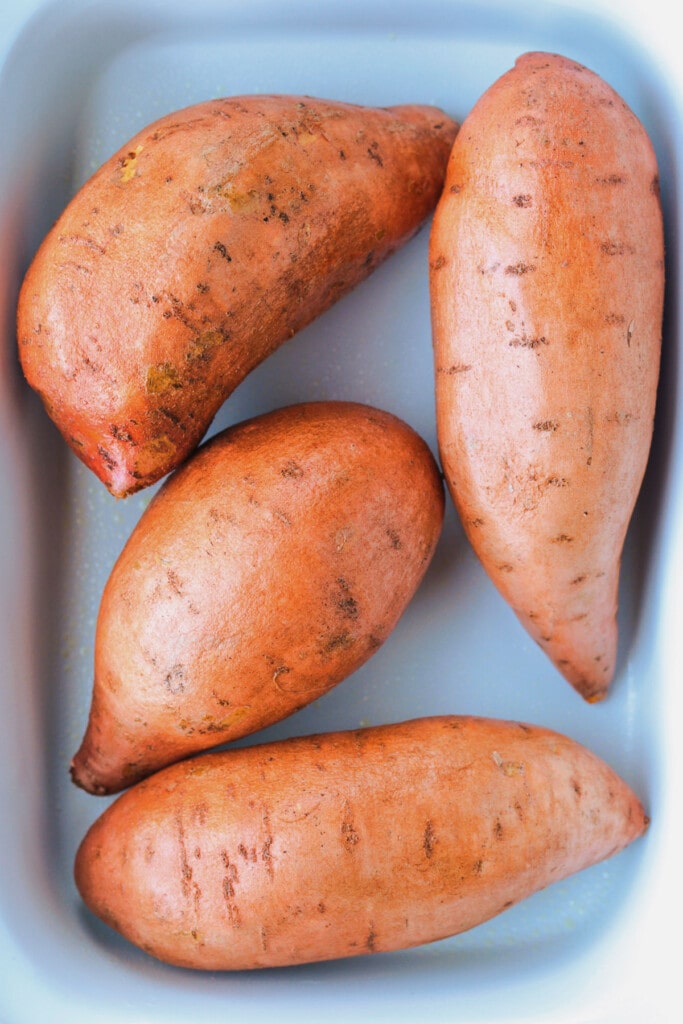 sweet potatoes in a slow cooker