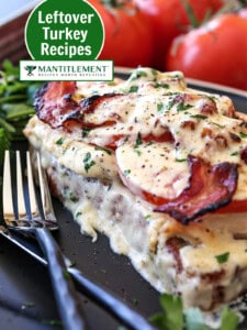 kentucky hot brown sandwich featured on leftover turkey recipes