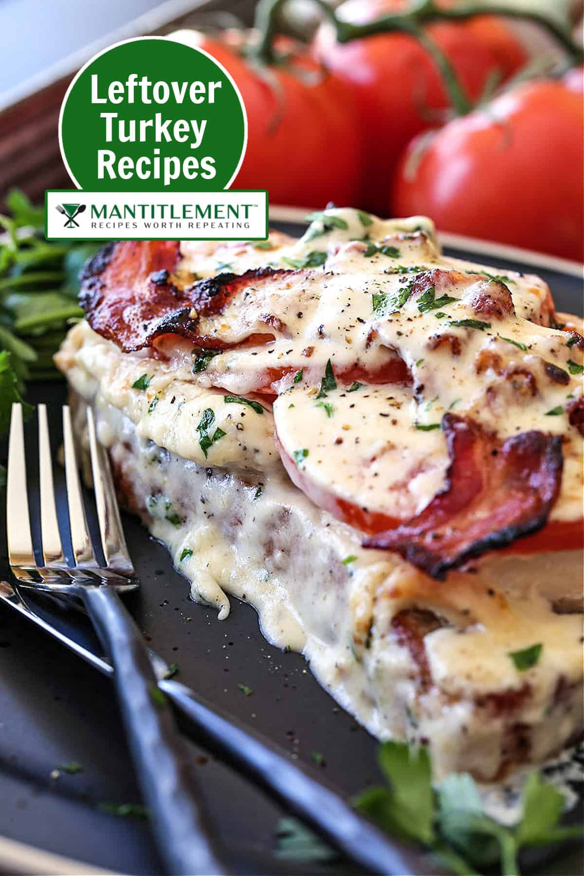 Ten amazing leftover turkey recipes from soups to sandwiches. Use up all of your juicy, roasted leftover turkey in any of these recipes! kentucky hot brown sandwich featured on leftover turkey recipes