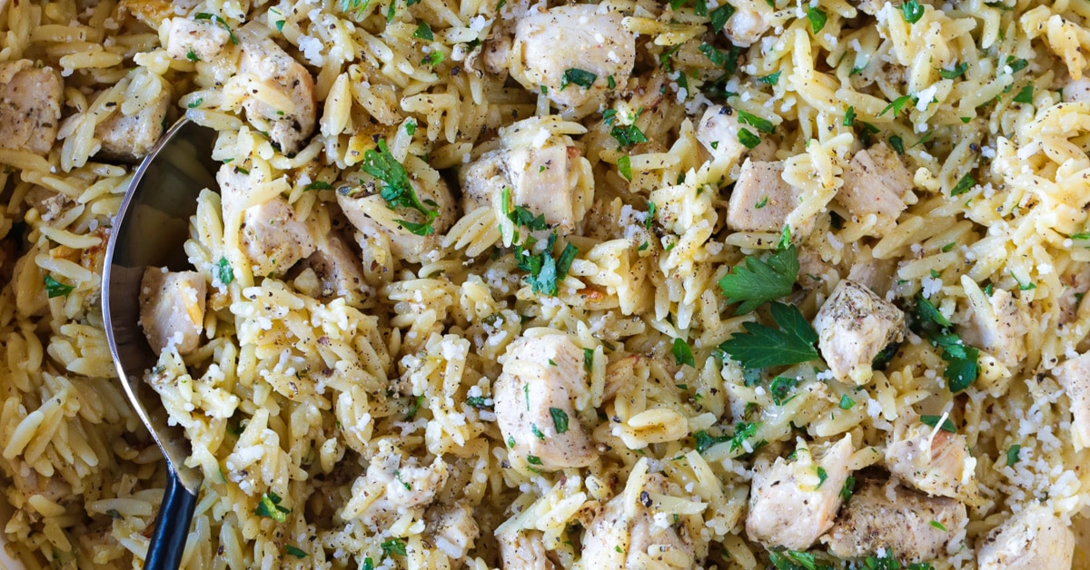 One Pot Chicken And Orzo | Mantitlement