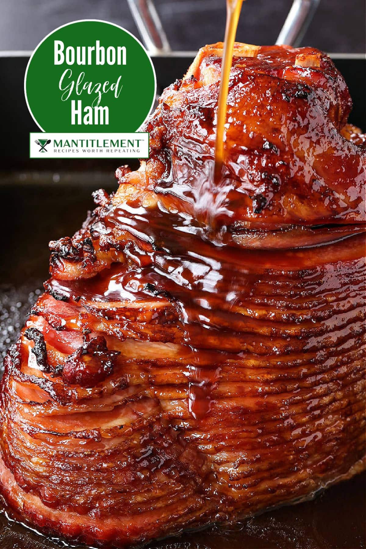 spiral sliced ham with bourbon glaze