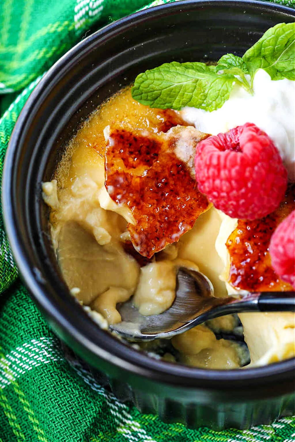 Irish Cream Creme Brulee | Mantitlement