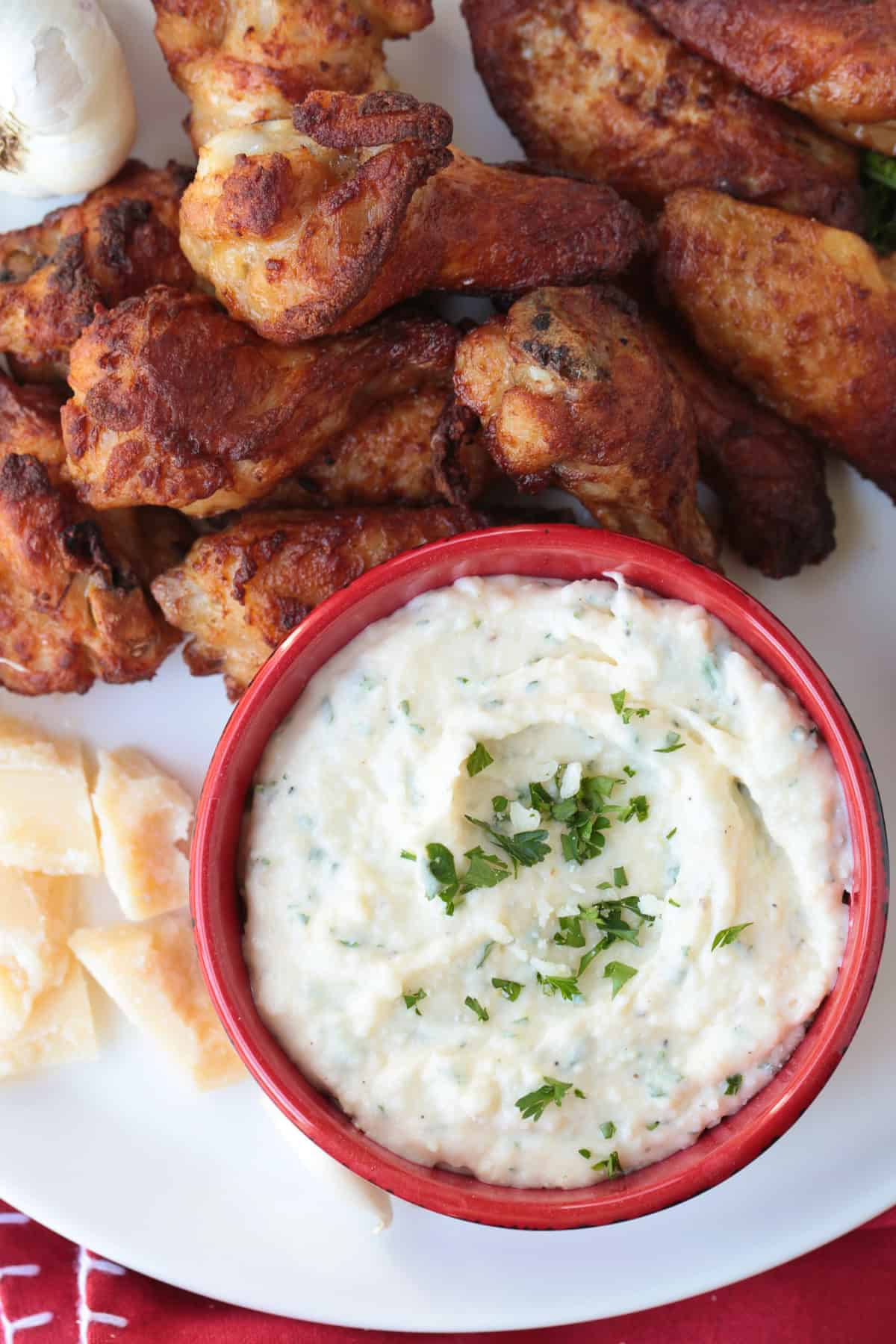 Garlic Parmesan Sauce - Mantitlement